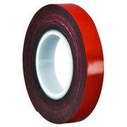 Double-Sided Foam Tape, 1 in W, 5 yd L, 1/32 in, Polyethylene Foam, Double-Sided