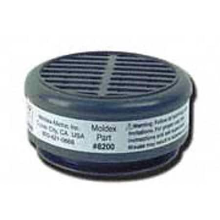 Cartridge, 8000, White, Snap-In Gasket, Moldex 8000 Series