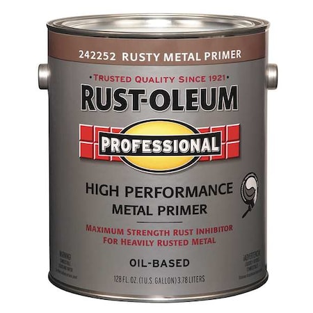 1 Gal. Red Flat Rust Preventative Primer