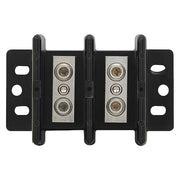 Power Distribution Block, Open, 2 Pole, 175 A Copper, 600 V AC/DC