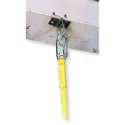 D-Ring Beam Anchor, 4 in Length, 310 lb Weigth Capacity, Steel Anchor, Pivot D-Ring