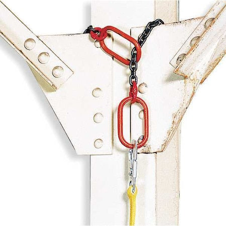 Cross Arm Chain, 6 ft Length, 410 lb Weigth Capacity, Steel Anchor, Cross-Arm Chain