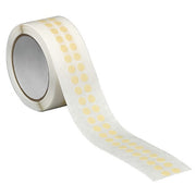Painter's Tape, 3/4 in W x 3/4 in L, 7.5 mil Thick, Tan, Rubber Adhesive, 2000 PK