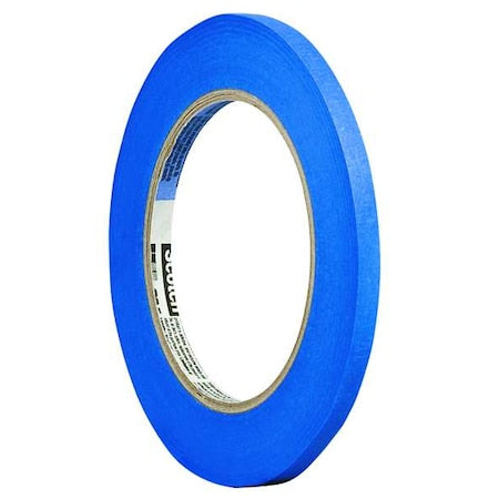Painter's Tape, Blue, 1/2 in W, 60 yd L, 5.4 mil Thick, 2090