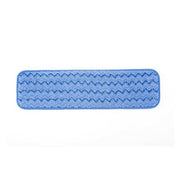18 in Quick Change Mop Pad, Blue, No Handle