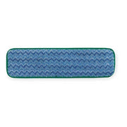 18 in Mop Pad, Green, No Handle