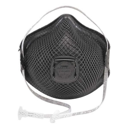 Disposable Respirator, N95, Molded, Dual, Non-Adjustable, Molded Nose Bridge, M