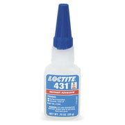 Instant Adhesive, 431 Series, Clear, 0.7 oz, Bottle