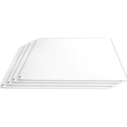 Tacky Mat Replacement Pads, Polyethylene, 1.5 mil Thick, 24 in W x 30 in L, White, 60, 4 PK