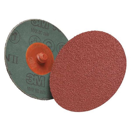 Fiber Disc,No Hole,4 in. Dia.,60
