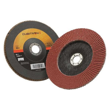 Flap Disc,T27,7in. x 7/8in.,60