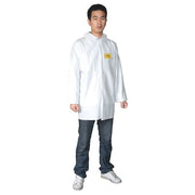 Disposable Shirt, L, Microporous Film Laminate, Snap, Open Cuff, Serged Seam, 12 PK