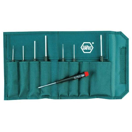 Precision Screwdriver Set,Sl/Ph,8 pcs