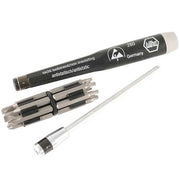 Slotted, Phillips, Torx Bit 8 in, Drive Size: 4 mm , Num. of pieces:16