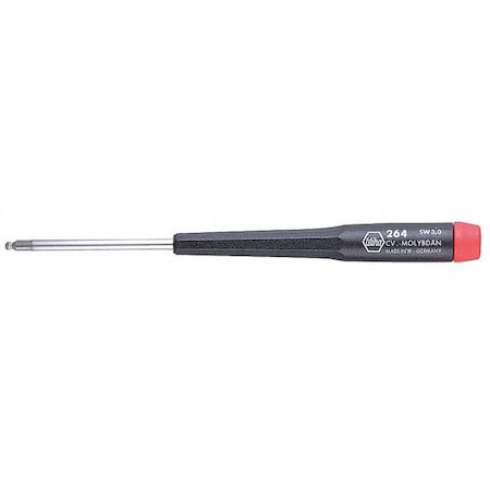 Precision Hex Screwdriver 1/8 in Round