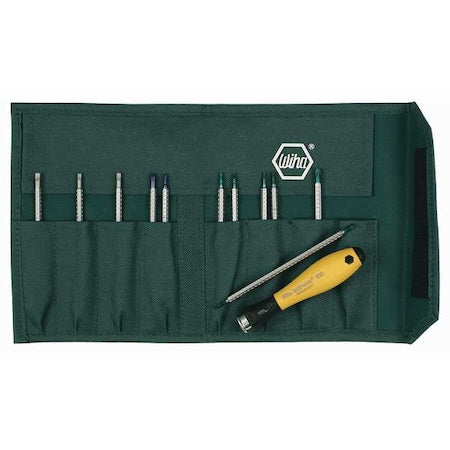 Slotted, Phillips, Torx Bit 8 1/2 in, Drive Size: 4 mm , Num. of pieces:12