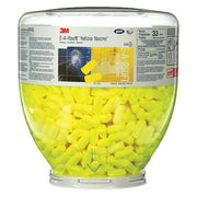 E-A-Rsoft Yellow Neons One Touch Ear Plugs with Dispenser, Foam, Bullet, 33 dB NRR, Uncorded