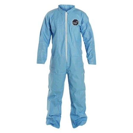 Coveralls, 5XL, 33 3/4 in Inseam, ProShield(R) 6 SFR, Zipper