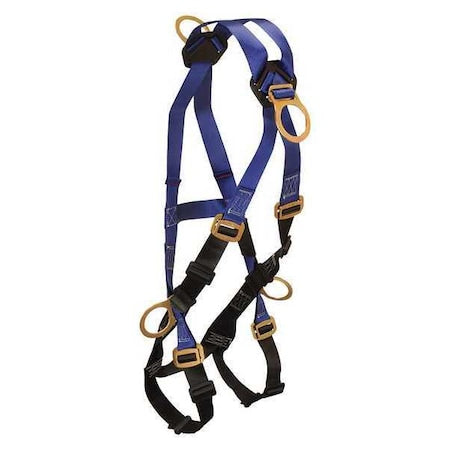 Condor Full Body Harness, Universal (S/M/L), 425 lb., Not Applicable Chest/ Mating Leg Straps