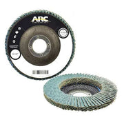 4-1/2" x 7/8" Hard Edge SZA Flap Disc, 40 Grit