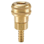 Coupler Body,Brass,Hose Barb,110 cfm