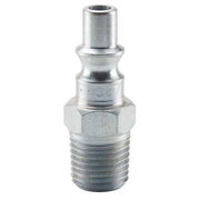 Coupler Plug,Steel,MNPT,1/4 In. Pipe