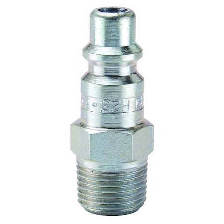 Coupler Plug,Steel,3/8 In. Pipe,110 cfm