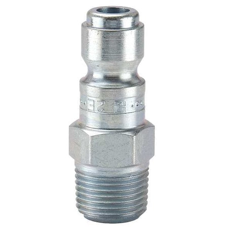 Coupler Plug,Steel,3/8 In. Pipe,110 cfm