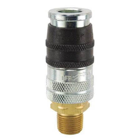 Coupler Body,Steel,1/2 In. Pipe,110 cfm