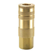Coupler Body,Brass,FNPT,1/4 In. Pipe
