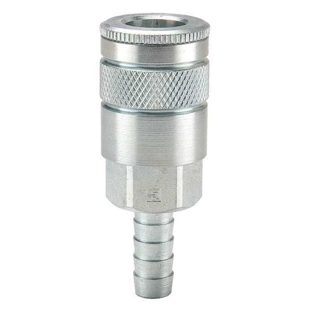 Coupler Body,Steel,Hose Barb,110 cfm