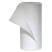 Sorbent Roll, 32 gal, 30 in x 150 ft, Oil, White, Polypropylene