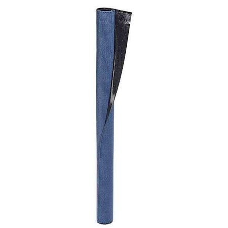 Sorbent Pad, 1 gal, 32 in x 3 1/3 ft, Universal, Blue, Polyester, Polypropylene