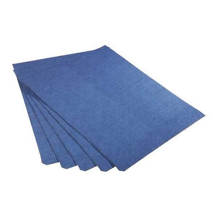 Sorbent Liner, 2 gal, 16 3/4 in x 22 in, Universal, Blue, 5 PK