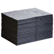 Sorbent Pad, 22 gal, 15 in x 20 in, Universal, Gray, 200 PK