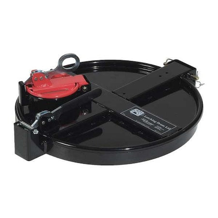 Vapor-Control Latching Drum Lid,Red