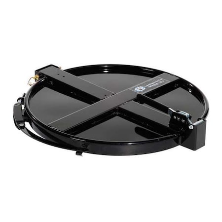 Latching Drum Lid with Fast-Latch,Yellow