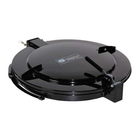 Outdoor Latching Drum Lid,Red