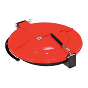 PIG Latching Lid for Fiber Drum, Red