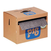 Sorbent Roll, 9 gal, 15 in x 150 ft, Universal, Gray, Polypropylene