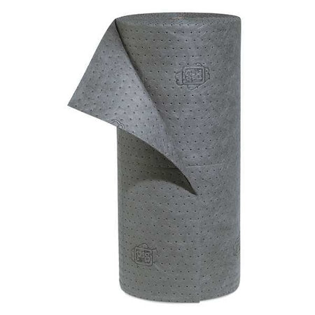 Sorbent Roll, 31 gal, 30 in x 150 ft, Universal, Gray, Polypropylene
