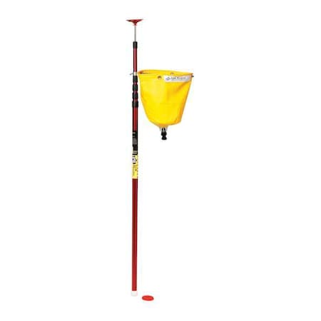 High-Reach Leak Diverter,Yellow,5 lb.