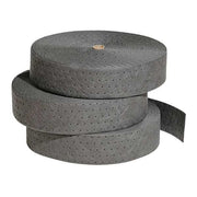Sorbent Roll, 16 gal, 4 in x 150 ft, Universal, Gray, Polypropylene