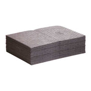 Sorbent Pad, 11 gal, 15 in x 20 in, Universal, Gray, 50 PK