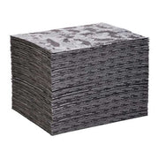 Sorbent Pad, 26 gal, 16 in x 20 in, Universal, Gray, Polypropylene