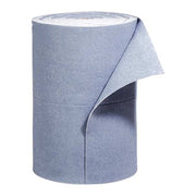 Sorbent Roll, 64 gal, 30 in x 150 ft, Universal, Blue, Fibers