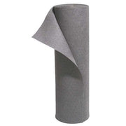 Sorbent Roll, 11 gal, 33 in x 75 ft, Universal, Gray, Polyester, Polypropylene