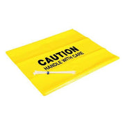 PIG Trash Can Liner, Yellow, Polyethylene, PK5