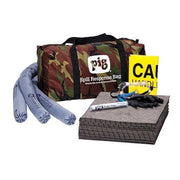 Spill Kit, 9 gal Volume Absorbed per Kit, Bag, Camouflage, 43