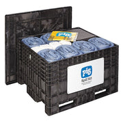 Spill Kit, 143 gal Volume Absorbed per Kit, Not Applicable Capacity, Chest, Black, 501